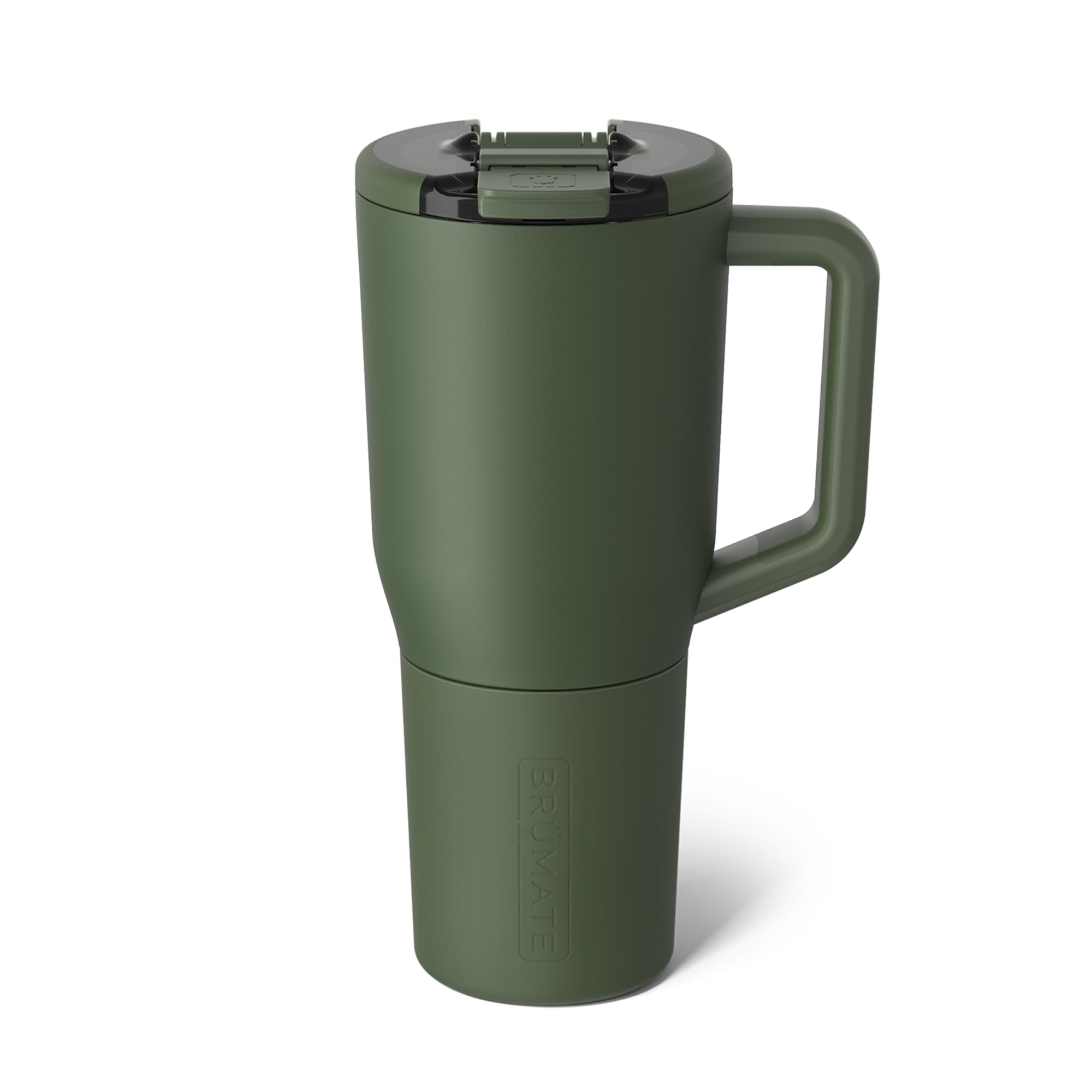BrüMate Müv 35oz mug with OctaLock lid for secure, spill-free travel.