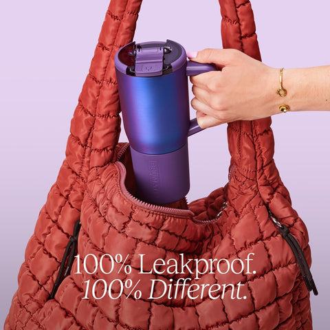 BrüMate Müv BevGuard insulation maintains heat or cold longer.