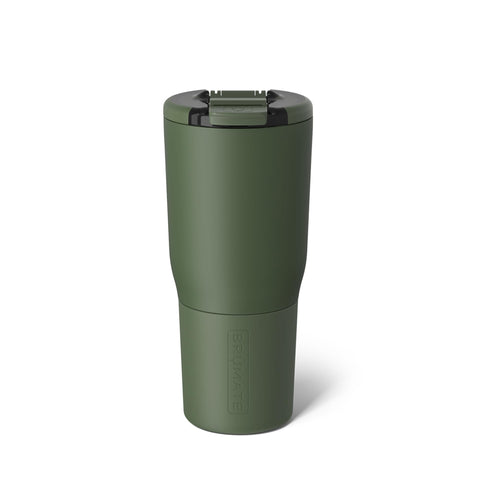 BrüMate Nav 25oz with leakproof lid shown for secure on-the-go drinking.