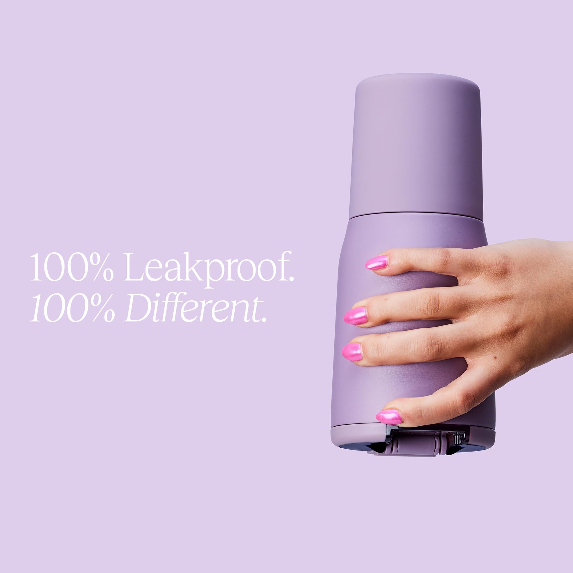 OctaLock lid system with eight sipping positions