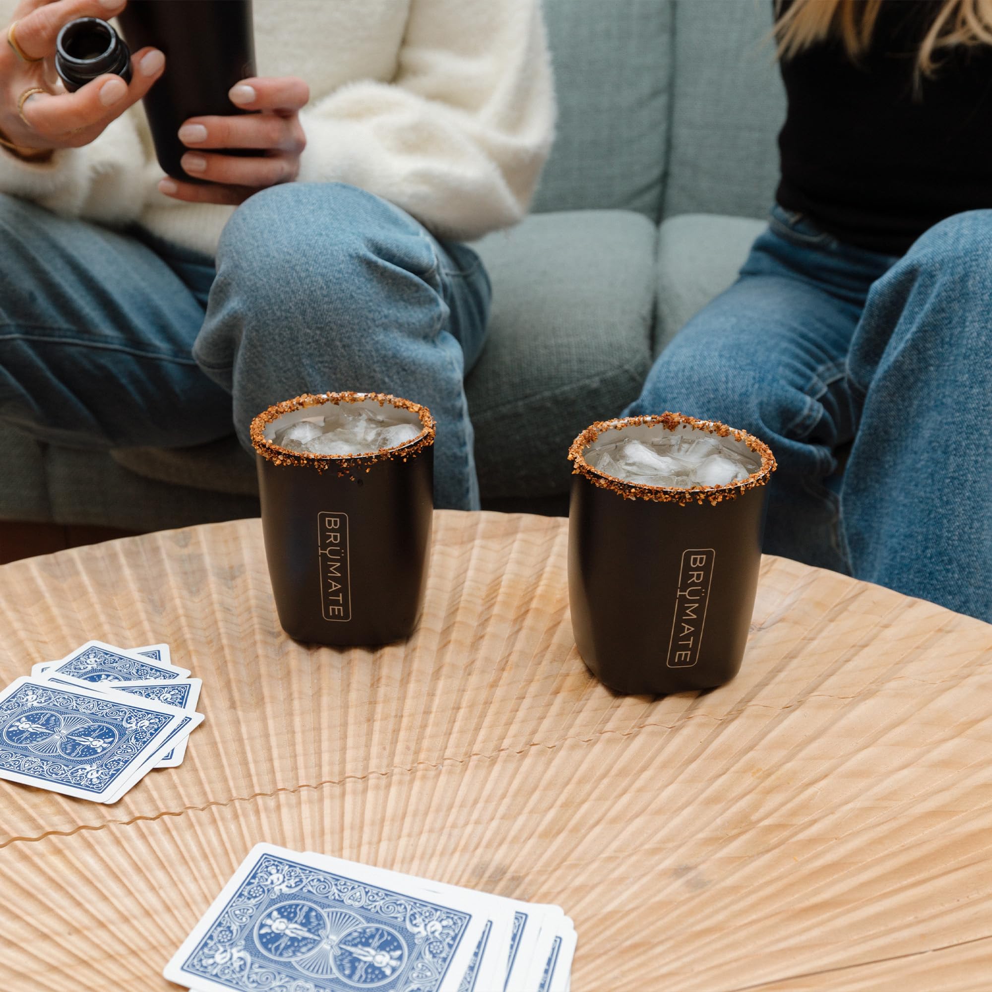 BrüMate Rocks BevGuard insulation preserves heat or chill to the last drop