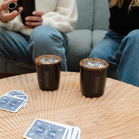 BrüMate Rocks BevGuard insulation preserves heat or chill to the last drop