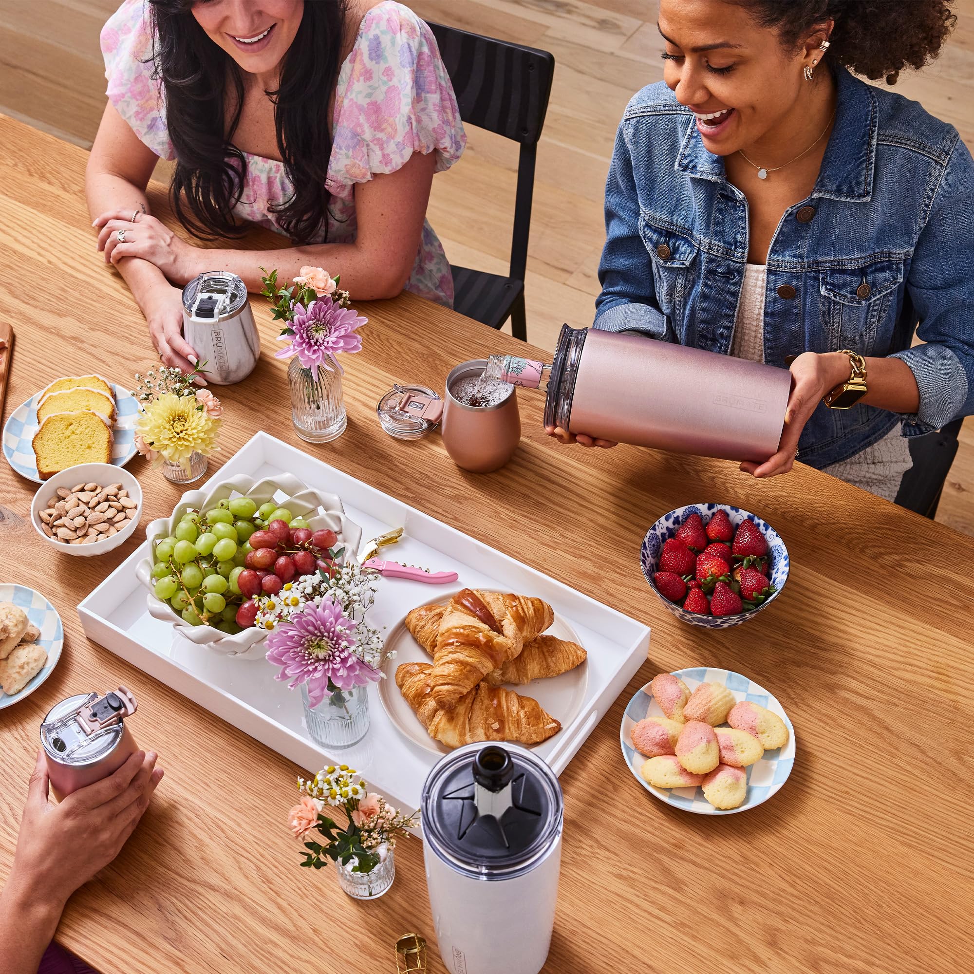 BrüMate Togosa portable cooler for outdoor dining and entertaining.