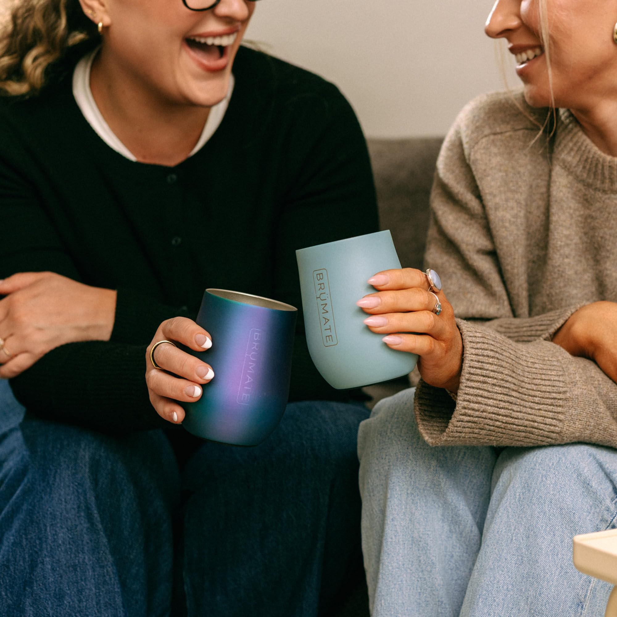 BrüMate Uncork'd BevGuard insulation keeps beverages hot or cold for longer