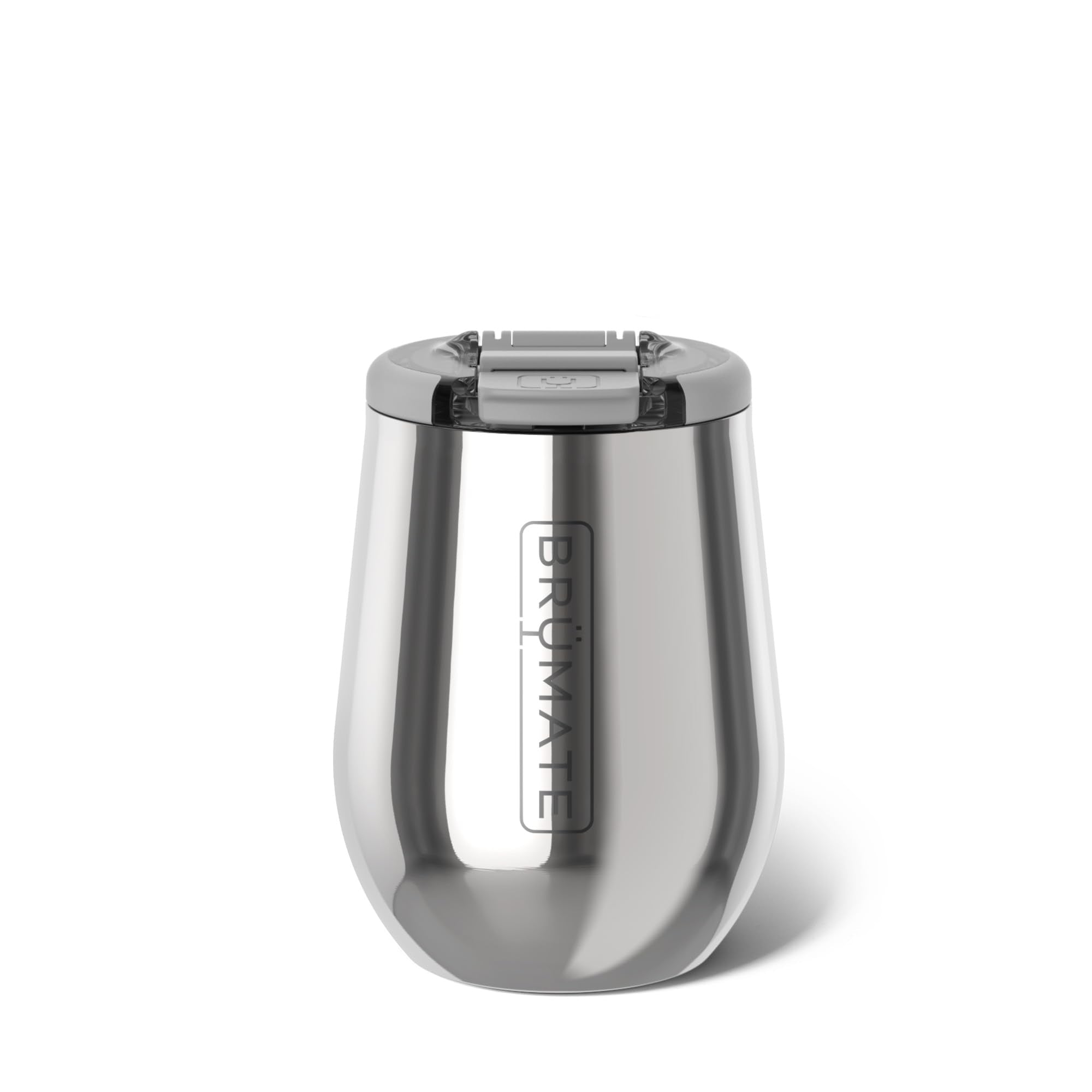 BrüMate Uncork'd OctaLock lid with eight sipping positions for precise control.