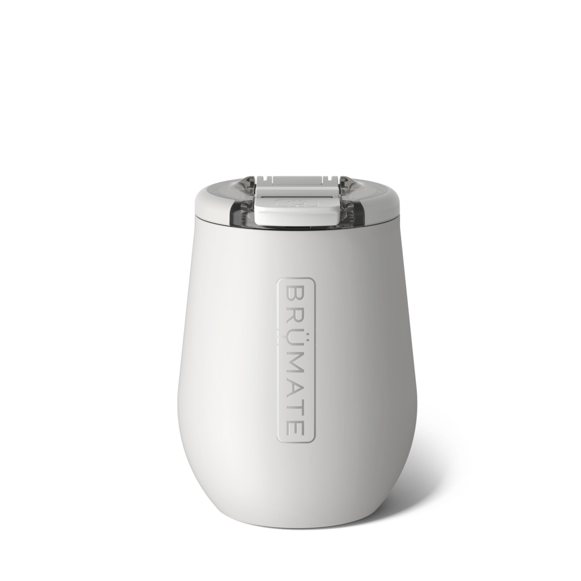 BrüMate Uncork'd with OctaLock lid offering secure, adjustable sipping positions on the go