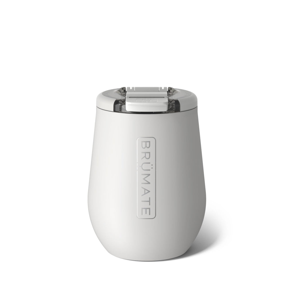 BrüMate Uncork'd with OctaLock lid offering secure, adjustable sipping positions on the go