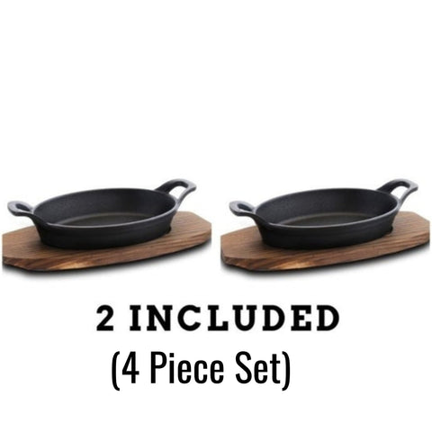Compact Bruntmor plates fit small kitchens while delivering heat retention.