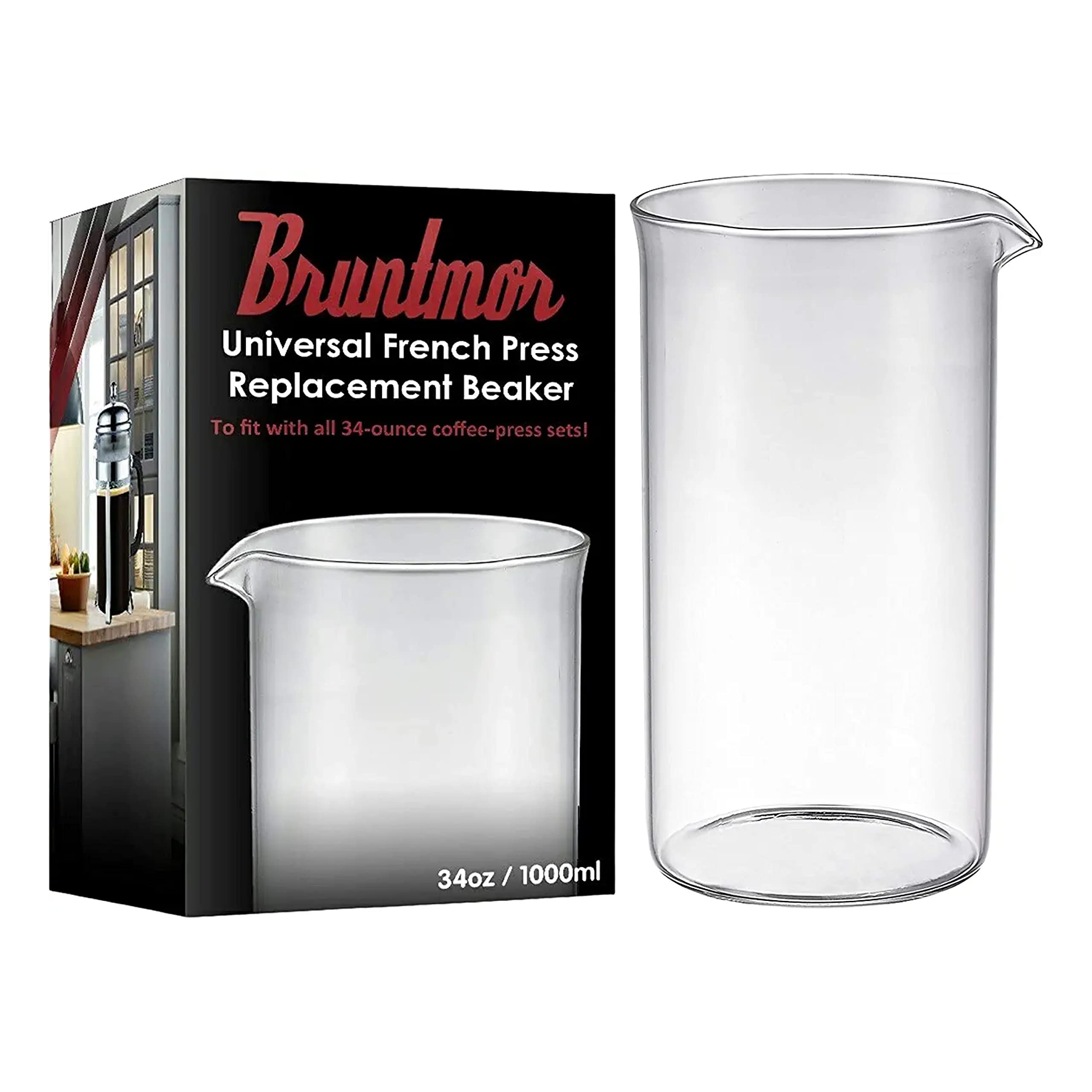 Bruntmor fits standard French press models for seamless swapping when needed.