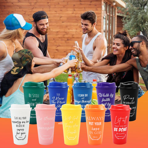Brvcdh 16-ounce cup size ideal for water, coffee, and cold drinks.