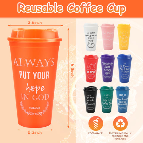 Brvcdh Bible verse colorful tumbler for inspirational moments.