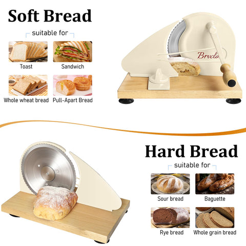Brvclon gift-ready bread slicer design makes a stylish kitchen tool.