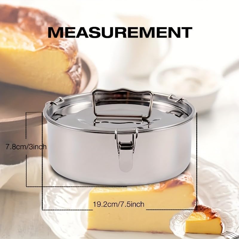 BSDLZCH flan mold shows handle for easy access from pot or oven.