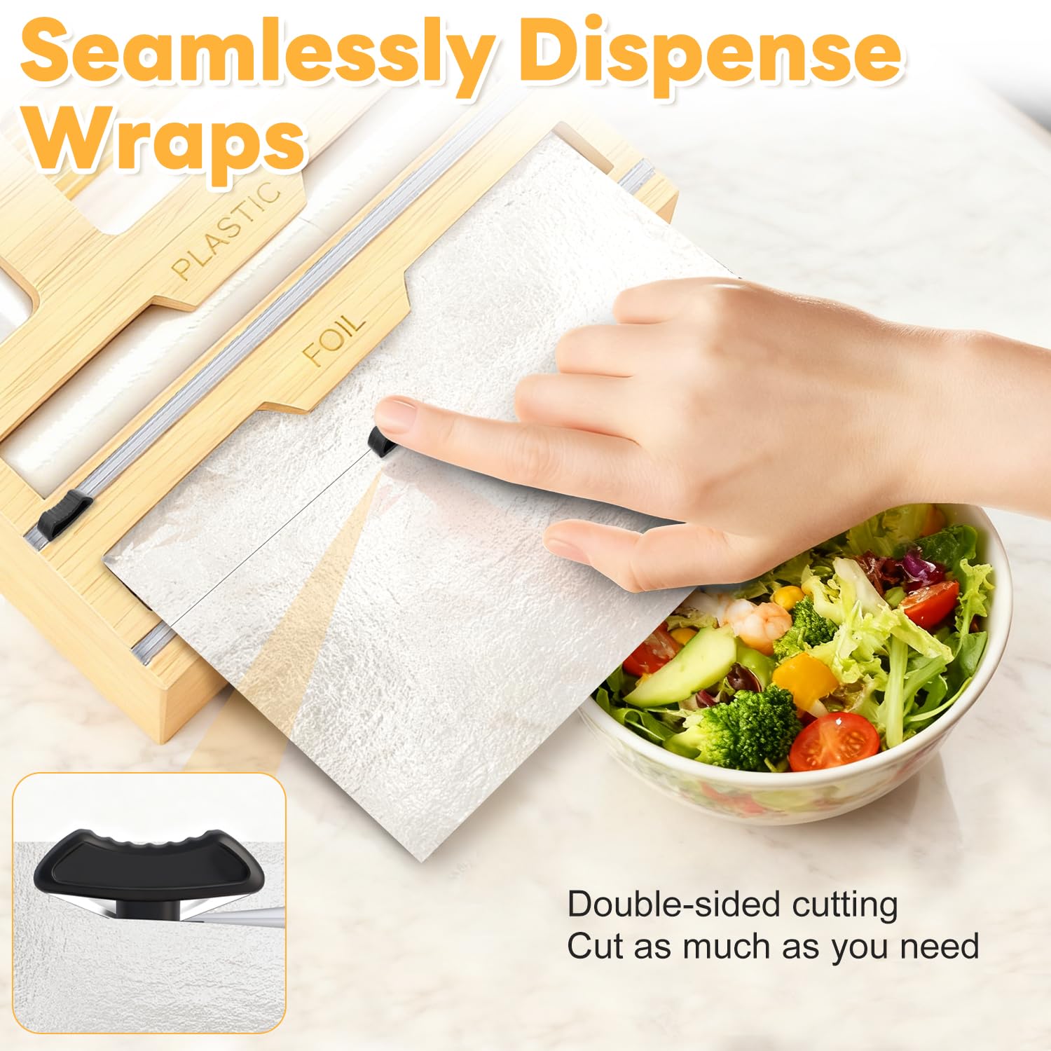 BSHSPX bamboo construction for durable kitchen organization