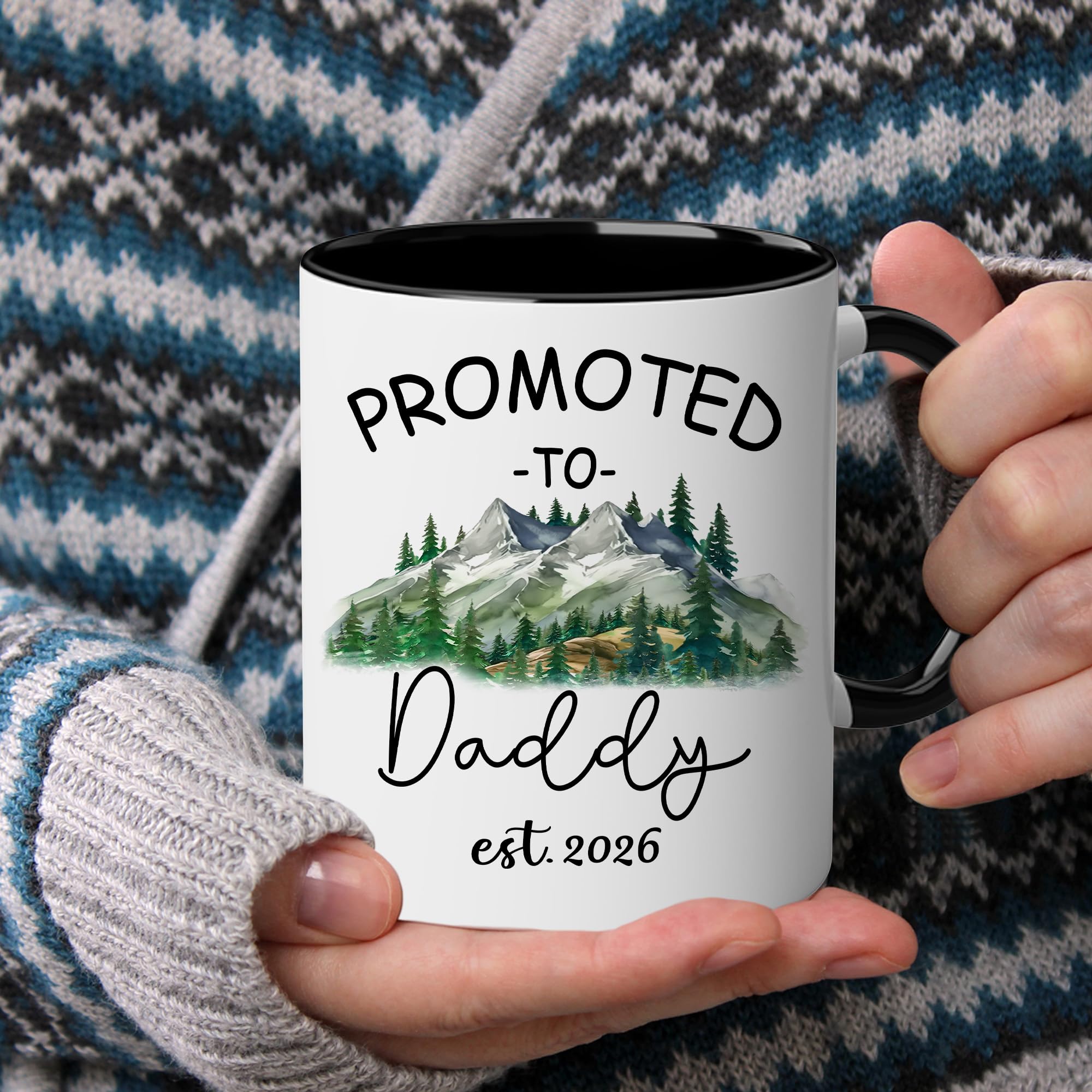 BSQUIELE Premium mug set offers a joyful milestone reminder for new parents.