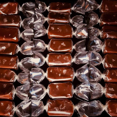 BSRESIN caramel wrappers twist-seal provide secure closure for caramels.