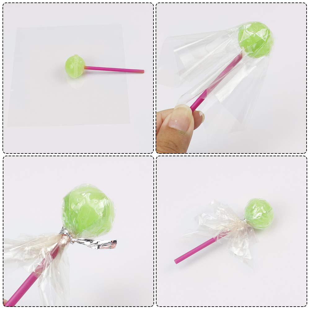 BSRESIN safe food-grade cellophane ensures clean, professional-looking candy wraps.