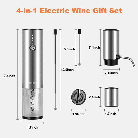 Bsteciar elegant home bar setup featuring a sleek wine opener.