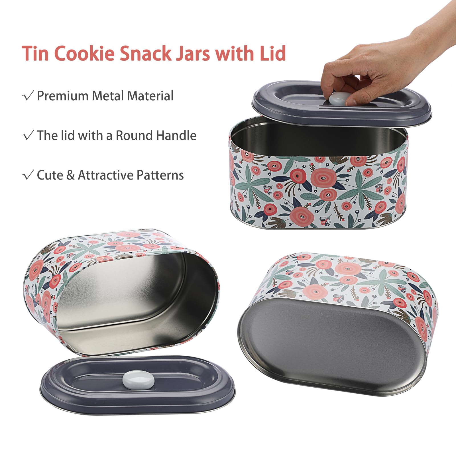 BSTKEY small cookie tins ideal for cookies or spices in tight spaces.
