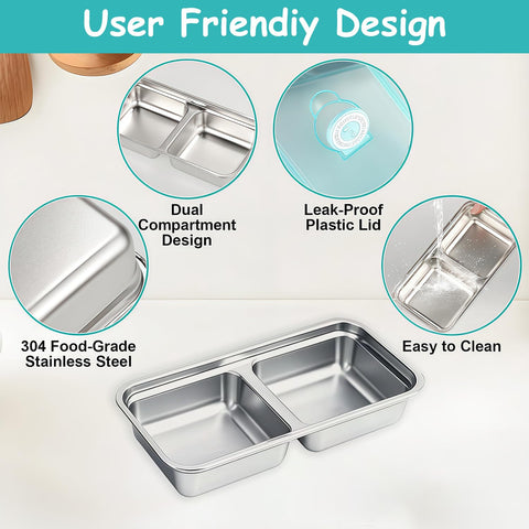 BSTUR Snackle Box ready for fridge storage and quick meals.