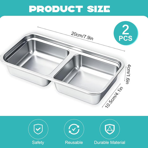 BSTUR stainless steel bento lid shown leakproof for mess-free packing.