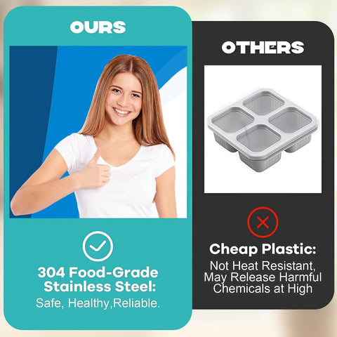 BSTUR stainless steel 304 construction provides durable, safe storage.