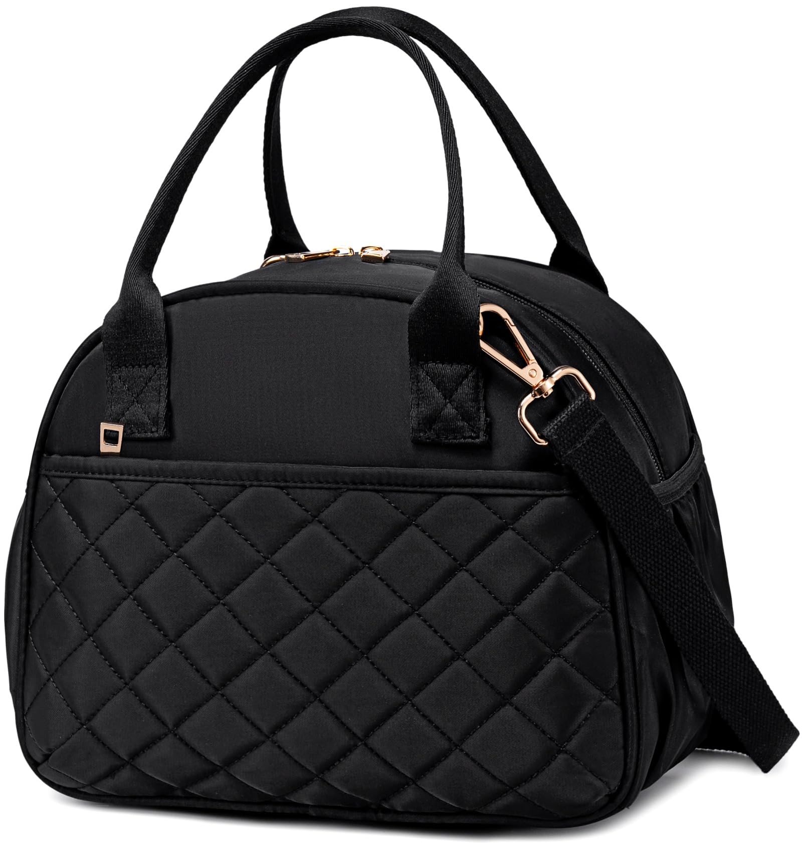 BTOOP lunch bag front view with quilted design for daily use