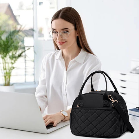 BTOOP lunch bag top-open shot emphasizes easy packing and access