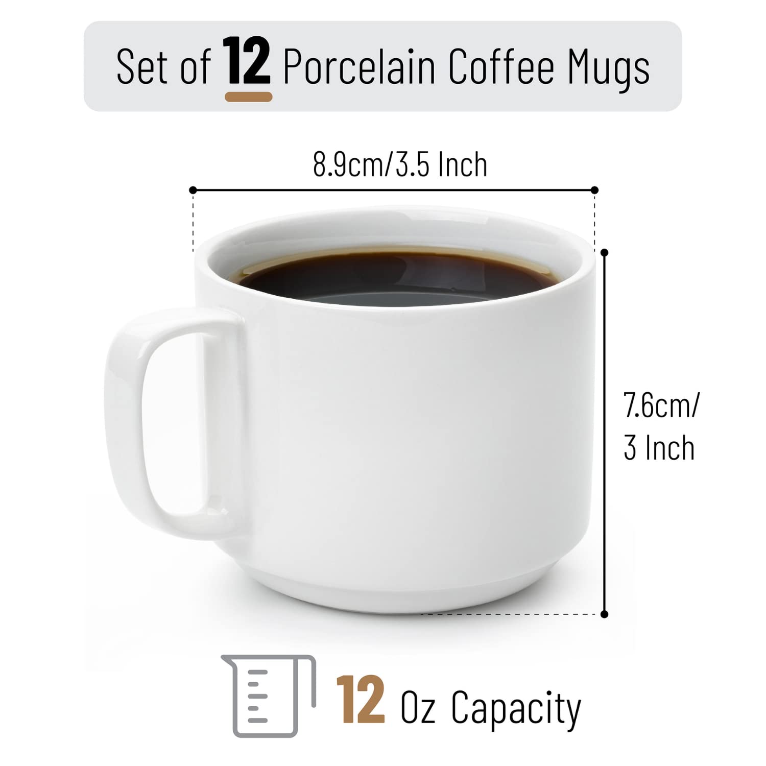 BTaT porcelain mug handle close-up shows comfortable grip for daily coffee.