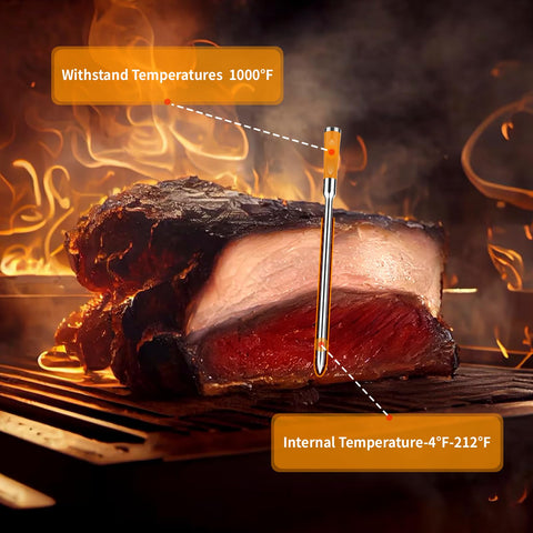 Btclink thermometer presets mean easy setup for common meats.
