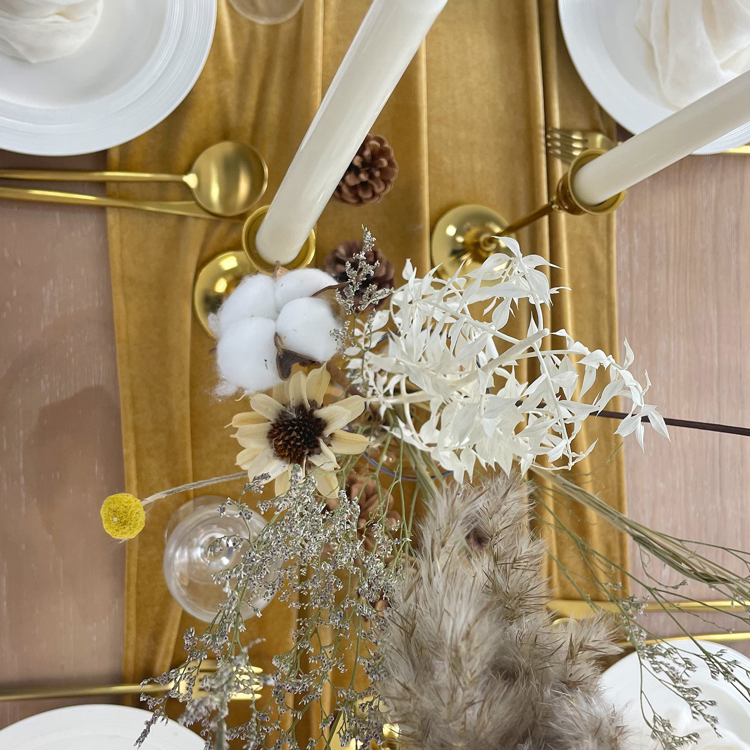 BTF Home velvet table runner care instructions for long-lasting shine.