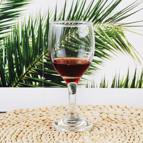 BTGLLAS classic red and white wine glasses enhance color and aroma.