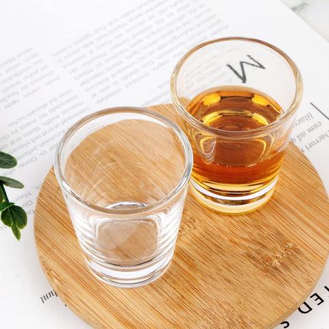 BTGLLAS dishwasher-safe shot glasses simplify cleanup after parties.