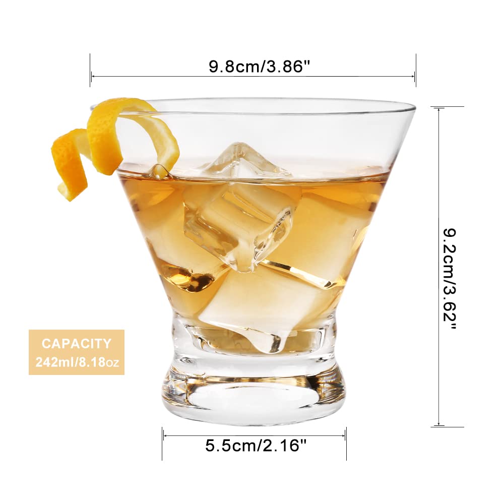 BTGLLAS clear martini glasses elevate weddings and gatherings with style.