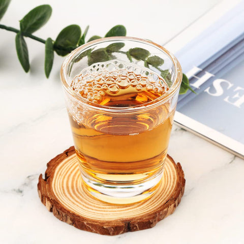 BTGLLAS solid-base glasses increase stability during pouring.