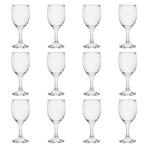 BTGLLAS 12pc 4oz wine glasses ideal for parties and tastings.