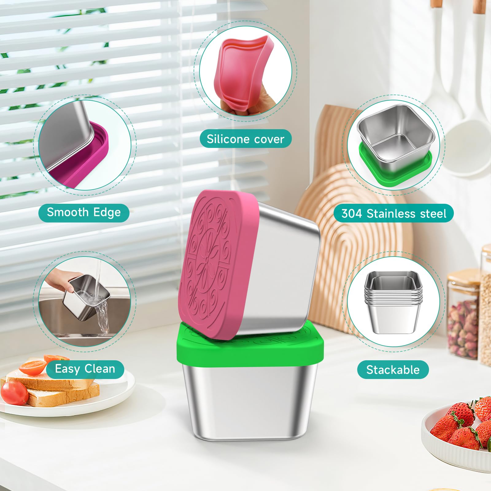 BTIFU containers are dishwasher-safe for easy cleanup