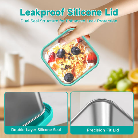 BTIFU silicone lids add color and secure seals for freshness