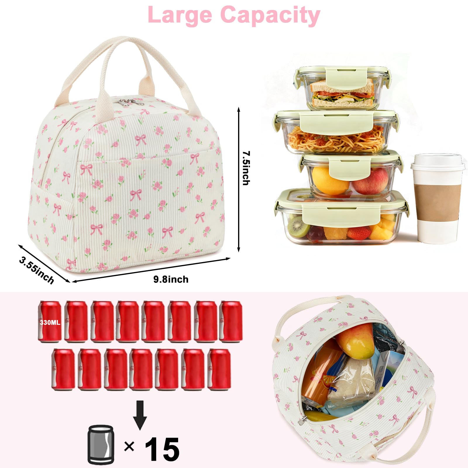 BTOOP front pocket holds utensils, phone, or keys for organized transport