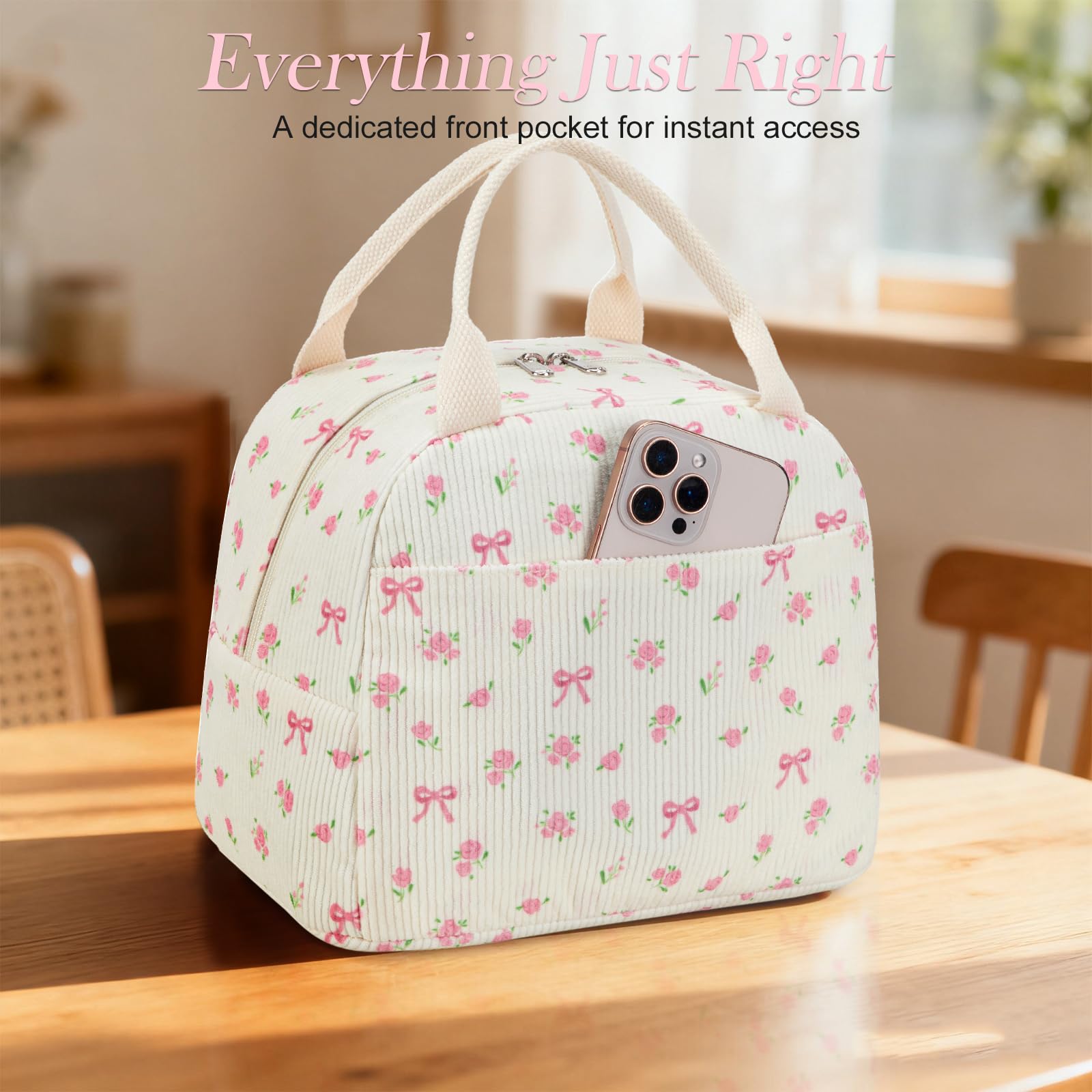 BTOOP lunch bag in a busy setting ready for work to picnic transitions