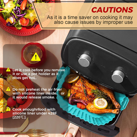 Buauty 3 pack liners suitable for oven and microwave use as well
