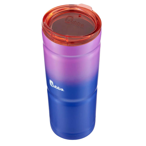 Bubba Envy S Ombre tumbler fits most cup holders for portable daily use.