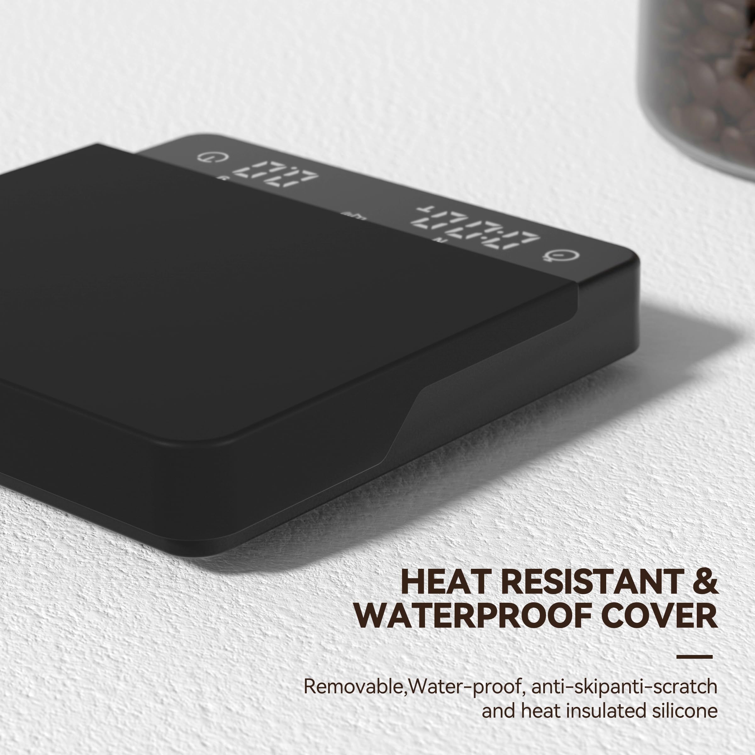 Bucanim portable coffee scale with 0.65 lb weight offers on-the-go precision