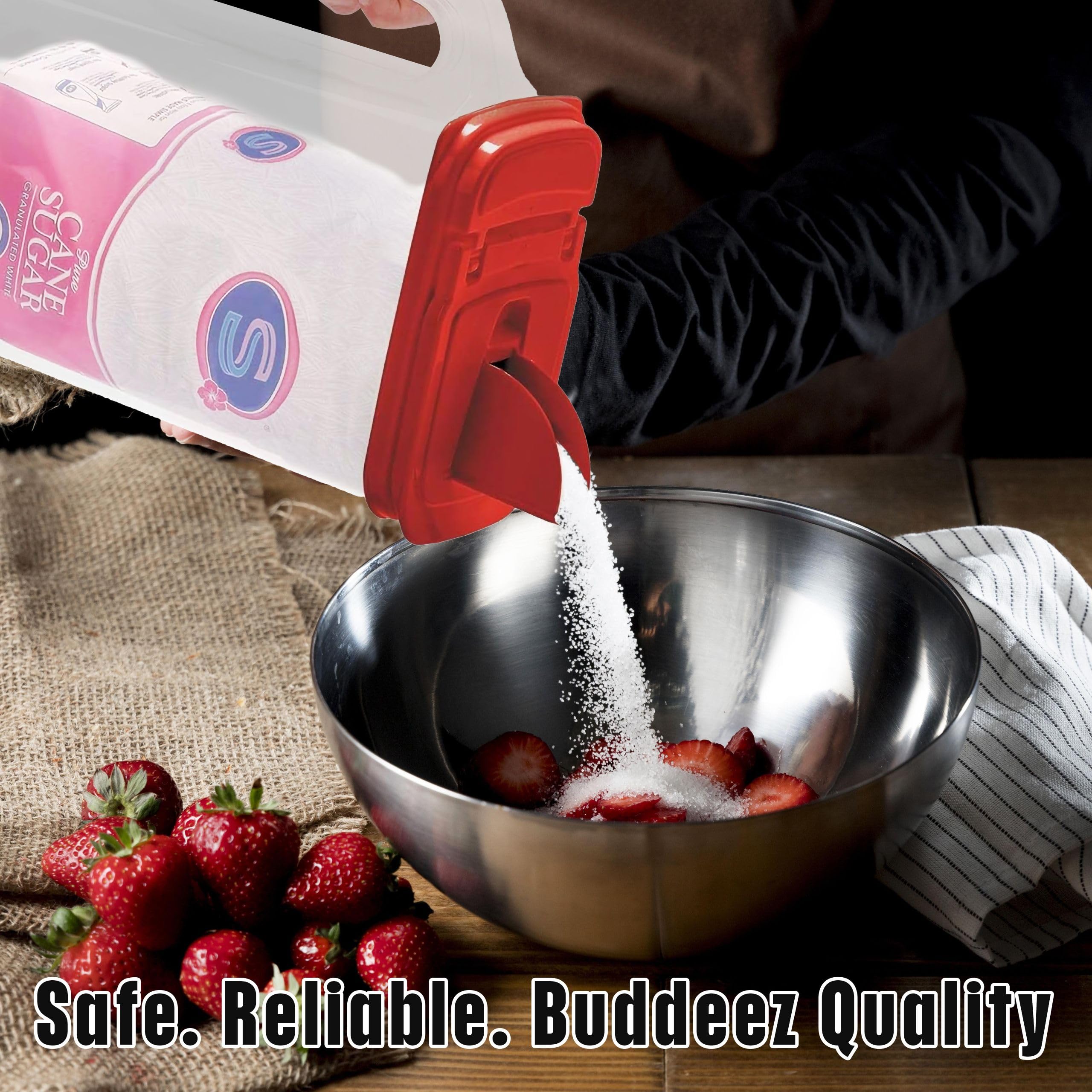 Buddeez BPA-free durable plastic resists cracking for daily use