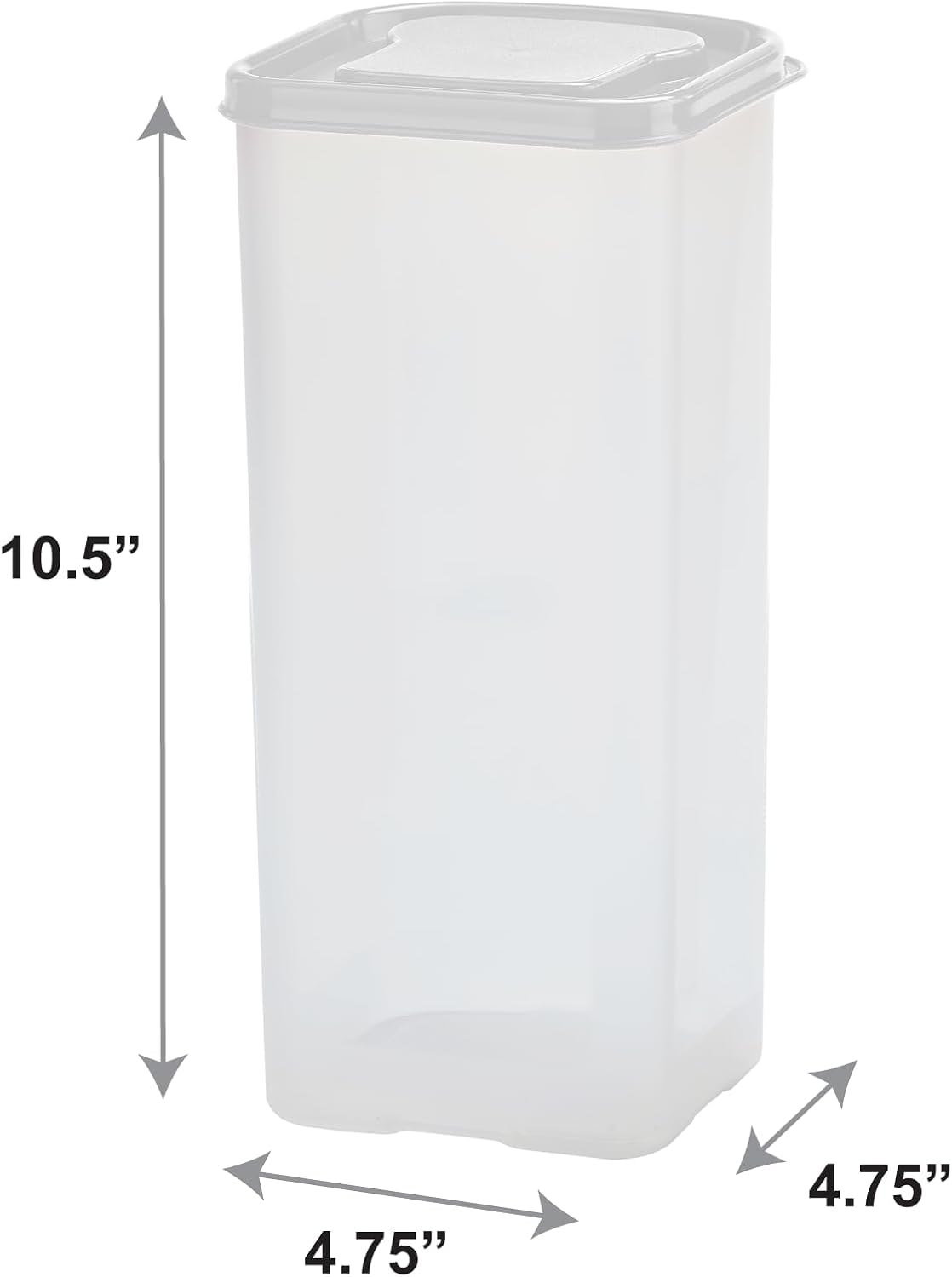 Buddeez Bread Buddy airtight lid seals freshness and moisture control.