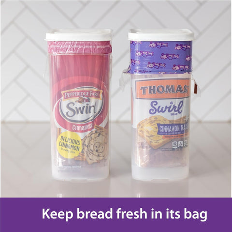 Buddeez Bread Buddy compact housing fits small kitchens and countertops.