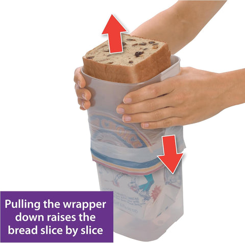 Buddeez Bread Buddy durable materials ensure long-term bread storage.