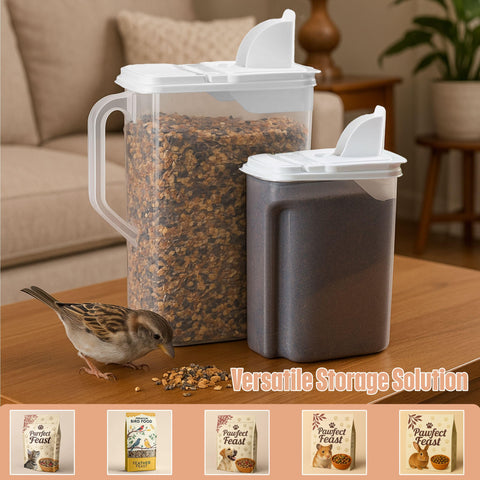 Buddeez clear walls let you monitor seed levels at a glance