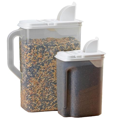 Buddeez dry food storage for bird seed and small pet foods