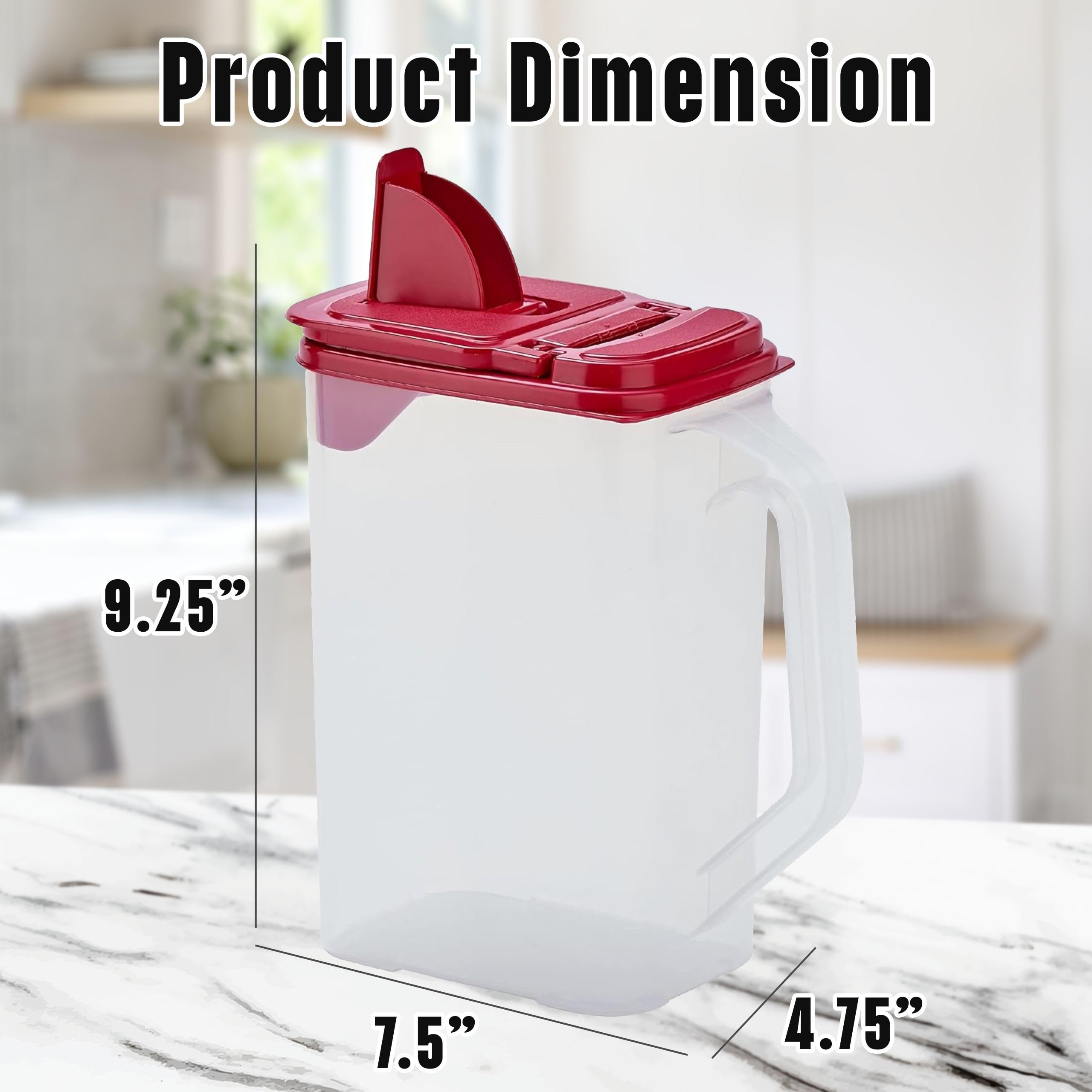 Buddeez multi-purpose storage for flour, sugar, oats, and coffee beans